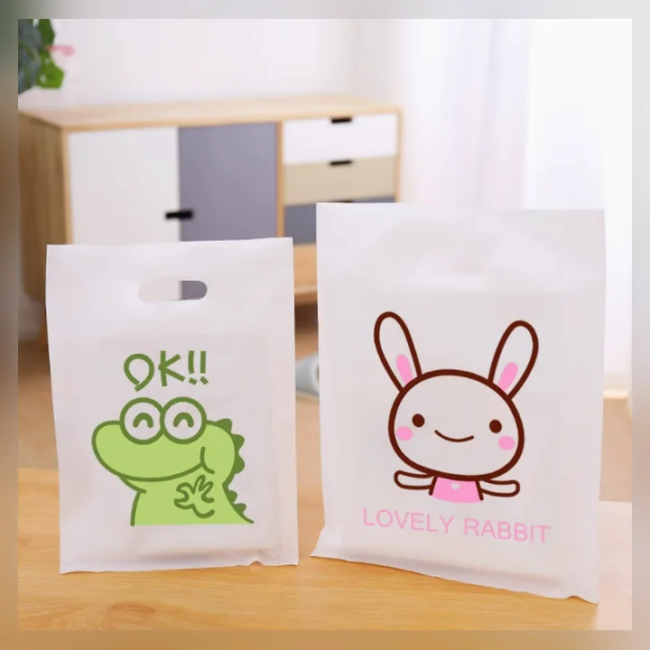 PE shopping bag for retail