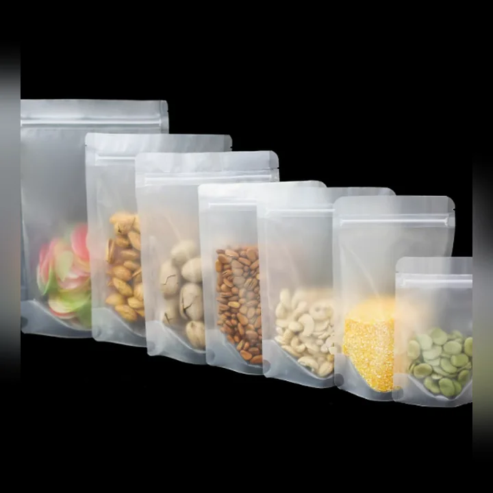 Stand-up pouch for grains